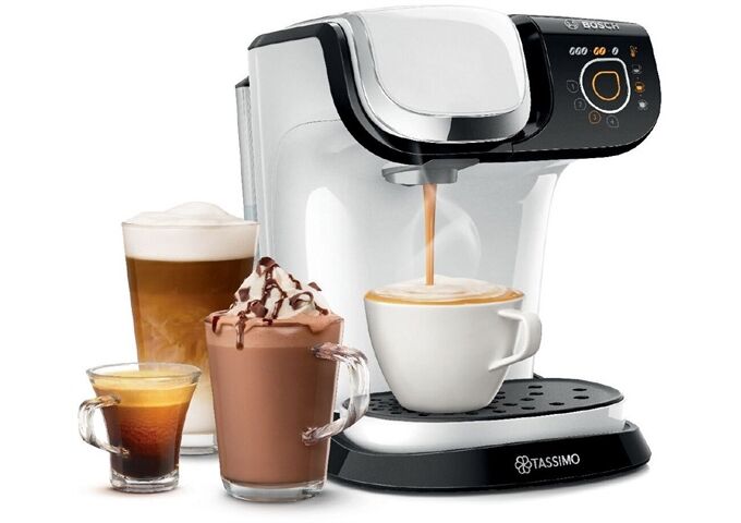 Bosch TAS6504 Tassimo Multi-Getränke-Automat majestic wh