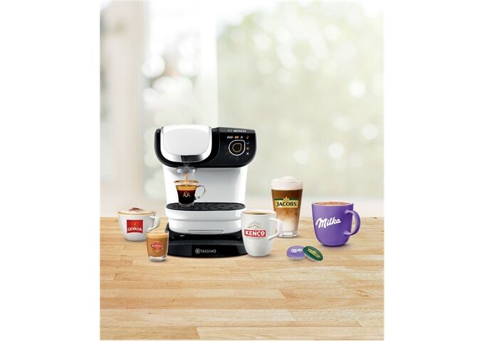 Bosch TAS6504 Tassimo Multi-Getränke-Automat majestic wh