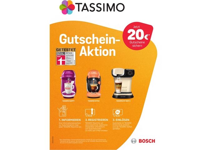 Bosch TAS6504 Tassimo Multi-Getränke-Automat majestic wh