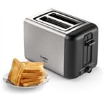 Bosch TAT3P420DE Toaster Kompakt edelstahl/schwarz