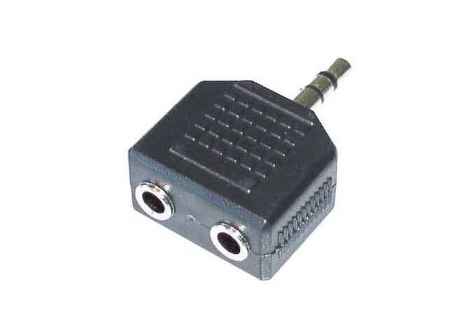 E+P GS 16 Stereo-Adapter 3,5mm Stecker/2x 3,5mm Kupplu