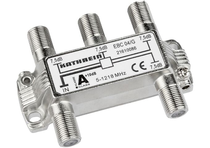 Kathrein EBC 04/G Verteiler 7,5dB 4-fach 5-1218MHz