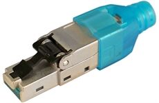 Televes CAT6AS-F RJ45-Stecker CAT6A FTP mit Schutzhülle bl