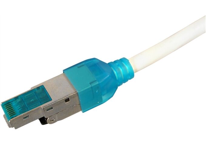 Televes CAT6AS-F RJ45-Stecker CAT6A FTP mit Schutzhülle bl