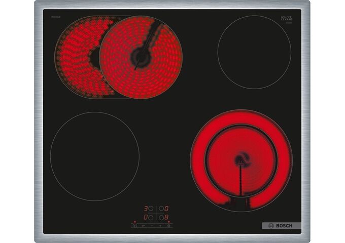 Bosch PKN645BA2E Kochfeld Ceran 60cm Ed-Rahmen 56x49cm a