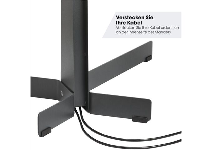 Vogels TVS3690 sw TV Standfuss Stahl