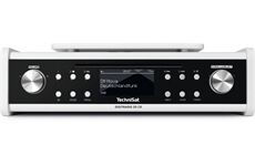 TechniSat DigitRadio 20 CD ws DAB+/UKW mit CD Unterbau Küche