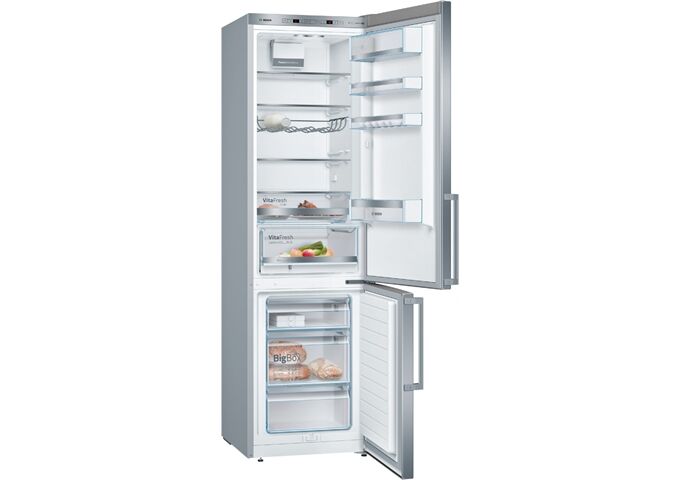 Bosch KGE398IBP inox Ed Kühlkombi Serie 6 B 201x60x65 cm