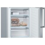 Bosch KGE398IBP inox Ed Kühlkombi Serie 6 B 201x60x65 cm