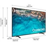 Samsung GU55BU8079UXZG LED-TV 4K UHD Multituner HDR sw