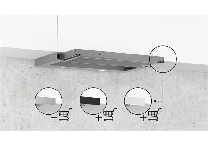 Siemens LI64LA521 si Flachschirmhaube 60 cm 3 Stufen LED 2