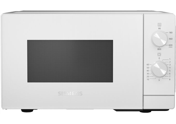 Siemens FF020LMW0 ws Mikrowelle 800 W 20 L 44x26 cm LED-In