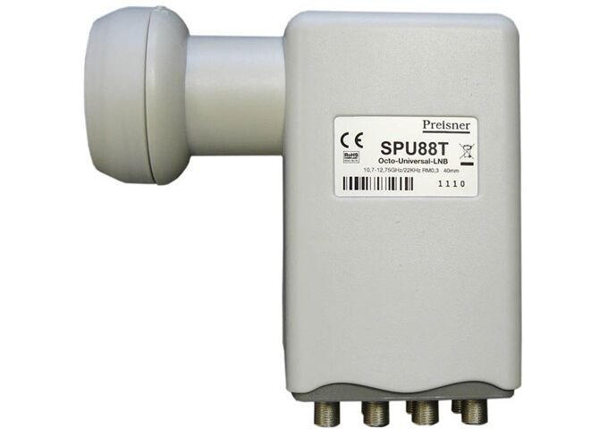 Televes SPU 88T Speisesystem 8 Ausgänge SWITCH Feed 40mm