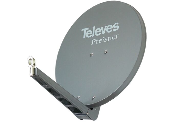 Televes S 75QSD-G graphit SAT-Spiegel 75cm ALU