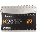 Televes K20-16 Kompaktkopfstelle 16Transponder DVB-S2 in Q