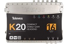 Televes K20-16 Kompaktkopfstelle 16Transponder DVB-S2 in Q