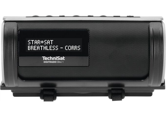 TechniSat DigitRadio Bike 1 sw/si DAB+/UKW Mobiles Radio für