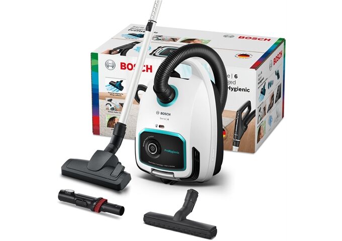 Bosch BGL6LHYG Bodenstaubsauger Serie 6 weiß 600W UltraA