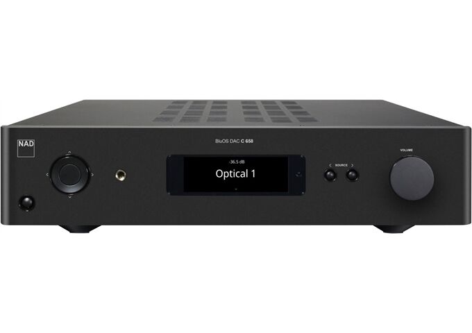 NAD C658 graphit Vorverstärker BluOS Netzwerk Streamer