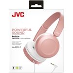 JVC HA-S31M-P-E zartes rosa Kopfhörer Kabel On Ear + F