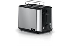 Braun HT 1510 BK si/sw Toaster PurShine 2 Scheiben