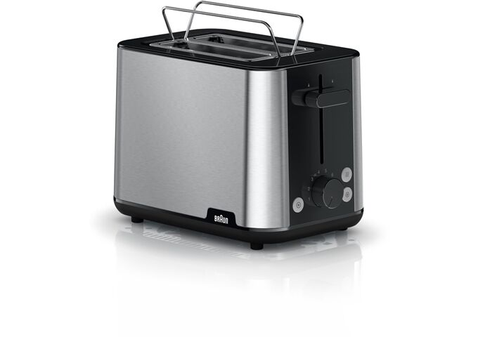 Braun HT 1510 BK si/sw Toaster PurShine 2 Scheiben