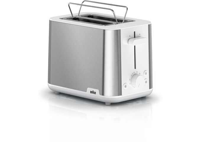 Braun HT 1510 WH si/ws Toaster PurShine 2 Scheiben