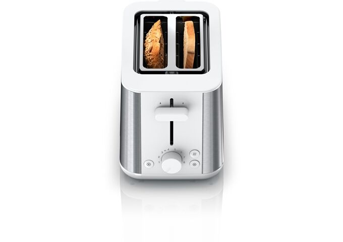 Braun HT 1510 WH si/ws Toaster PurShine 2 Scheiben