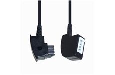 E+P T 28 10,0m Telefonkabel TAE-N-Stecker/TAE-N-Kupplu