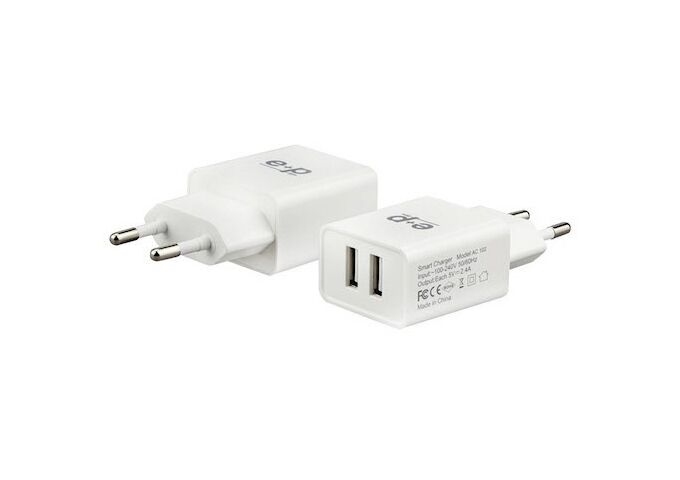 E+P AC 102 USB Ladegerät 2-fach 2400mA