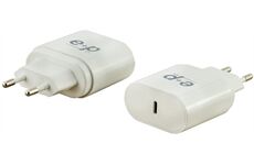 E+P AC 211 ws 1-Port USB Ladegerät max 25W Euro-Stecke