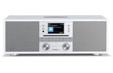 TechniSat DigitRadio 650 ws/si DAB+/UKW/Internetradio mit CD