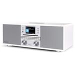 TechniSat DigitRadio 650 ws/si DAB+/UKW/Internetradio mit CD