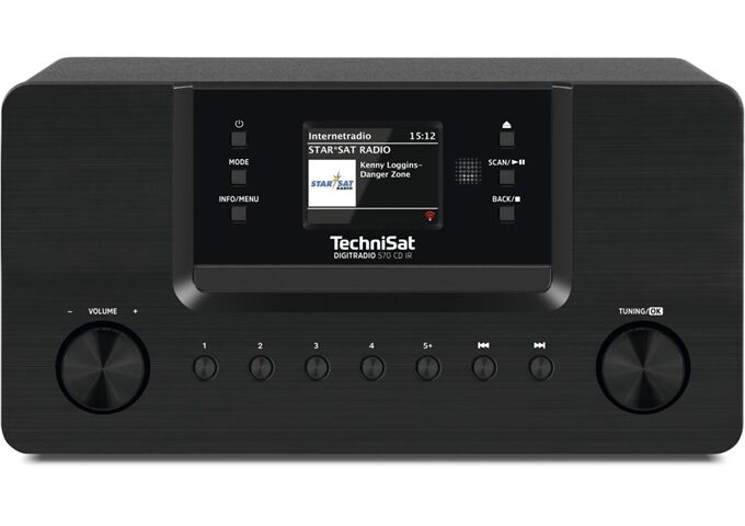 TechniSat DigitRadio 570 CD IR sw DAB+/UKW/ Internet-Radio m