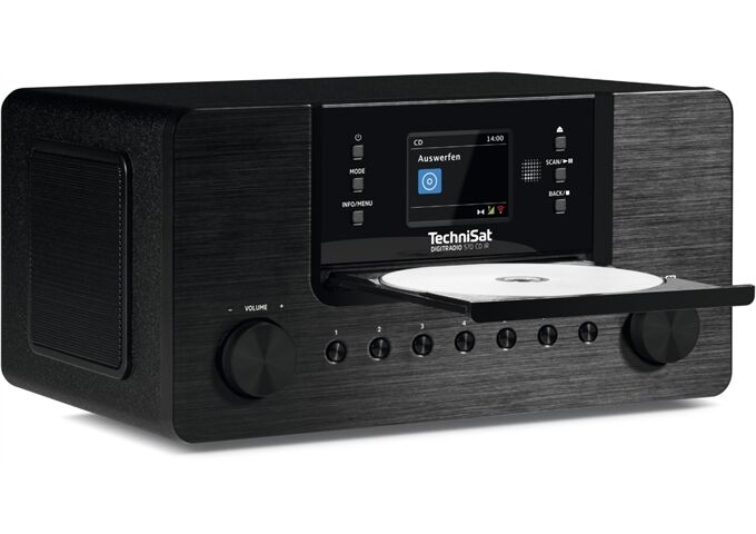 TechniSat DigitRadio 570 CD IR sw DAB+/UKW/ Internet-Radio m