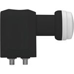 TechniSat Universal-Twin-LNB 40mm schwarz mit 2 Legacy-Ausgä