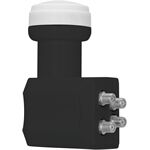 TechniSat Universal-Quattro- LNB 40mm schwarz für Multischal