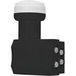 TechniSat Universal-Quattro- Switch-LNB 40mm schwarz mit 4 L