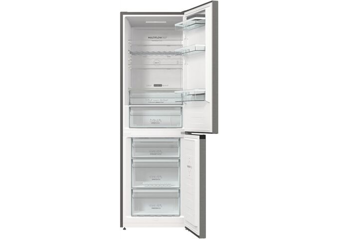 Gorenje NRC6194SXL4 ED Kühlkombi E 194/106L 185x60x66,3cm