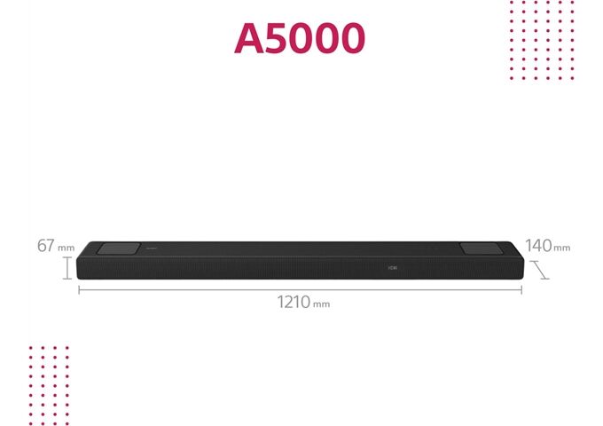 Sony HTA5000.CEL schwarz Soundbar 5.1.2 Kanal 360Grad 4