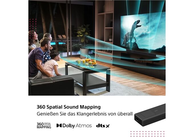 Sony HTA5000.CEL schwarz Soundbar 5.1.2 Kanal 360Grad 4