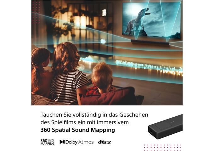 Sony HTA5000.CEL schwarz Soundbar 5.1.2 Kanal 360Grad 4