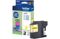 Brother LC-221Y gelb Tintenpatrone bis zu 260 Seiten