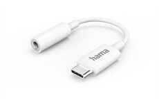 HAMA 201524 Aux Adapter USB C - 3,5mm Klinke Buchse ws