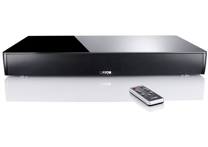 CANTON DM 60 sw mit Glas 2.1 Soundbar 200 W Virtual Surro