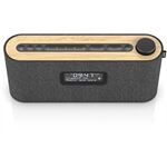 Loewe radio.frequency grey/oak portables DAB+ Radio FM B