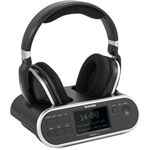 TechniSat Stereoman 2 DAB+ sw Stereo-Funkkopfhörer mit Docki