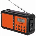 TechniSat TechniRadio Solar 2 sw/org DAB+/UKW-Radio mit Sola