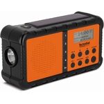 TechniSat TechniRadio Solar 2 sw/org DAB+/UKW-Radio mit Sola