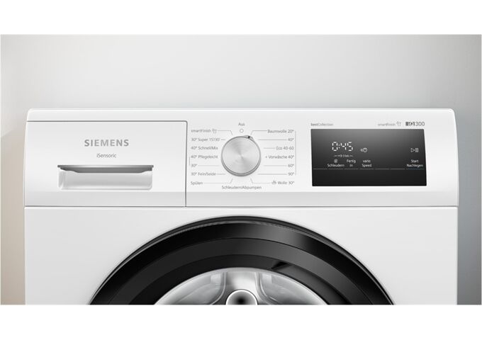 Siemens WM14N0G4 Waschautomat A 8kg 1400U smart Finish